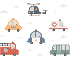 Mochila Mini Fashion Azul Personalizada City Cars