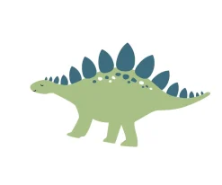 Mochila Mini Fashion Gris Claro Personalizada Dinosaurios