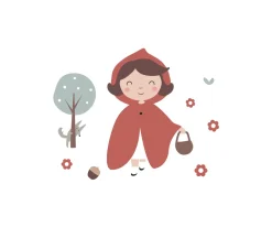 Mochila Mini Fashion Rosa Personalizada Little Red