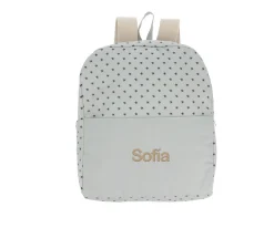 Mochila Mini Star Grey Personalizable