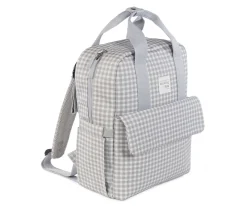Mochila para Silla de Paseo I Love Vichy Gris