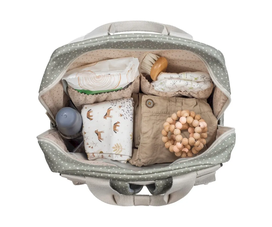 Mochila para Silla de Paseo Lunares Poppy Moss