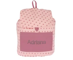 Mochila Pequeña Lyra Rosa Personalizable