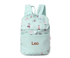 Mochila Pequeña The Three Little Pigs Personalizable