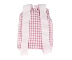 Mochila Pequeña Vichy Ballet Personalizable