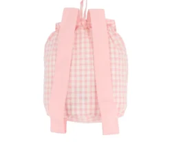 Mochila Pequeña Vichy Little Red Personalizable