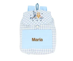 Mochila Pequeña Vichy Magical Forest Personalizable