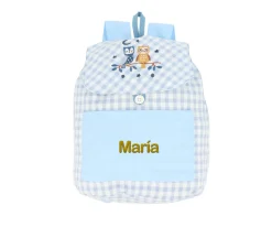 Mochila Pequeña Vichy Magical Forest Personalizable