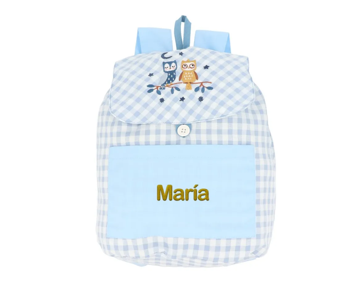 Mochila Pequeña Vichy Magical Forest Personalizable