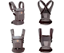 Mochila Portabebé Ergobaby® Adapt SoftFlex Mesh Gris Grafito