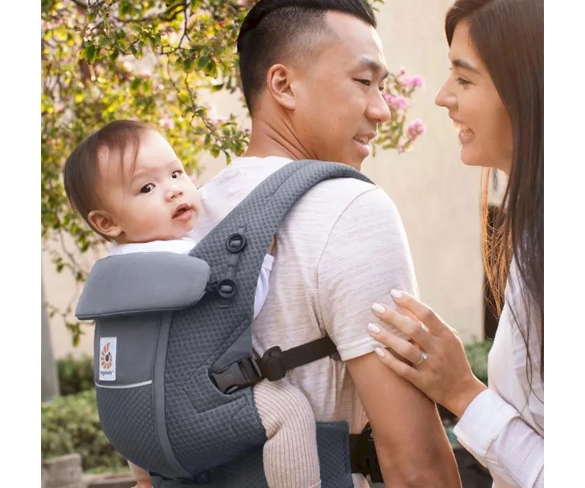 Mochila Portabebé Ergobaby® Adapt SoftFlex Mesh Gris Grafito