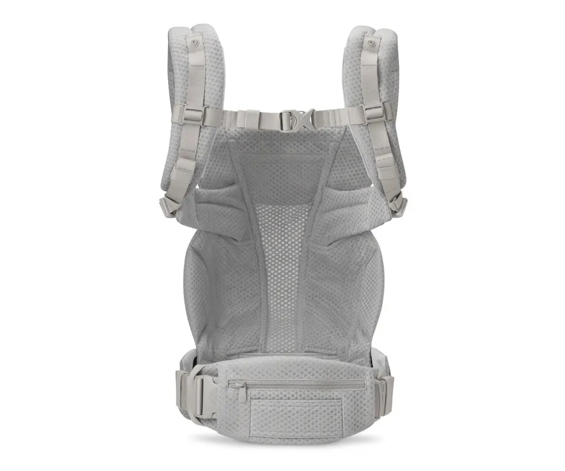 Mochila Portabebés Omni Deluxe Gris Perla