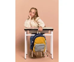 Mochila Preescolar Romy Tricolor Amarillo Romy Personalizable