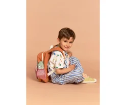 Mochila Preescolar Romy Tricolor Sage Personalizable