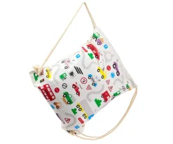 Mochila Saco Coches Little Motors Personalizable