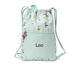 Mochila Saco Impermeable The Three Little Pigs Personalizable