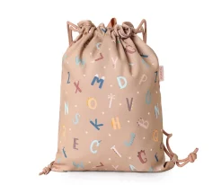 Mochila Saco Impermeable Funny Letters Personalizable