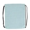 Mochila Saco Nordic Check Blue Personalizable