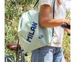 Mochila Saco Personalizable Colección 430 Since 1918 Verde