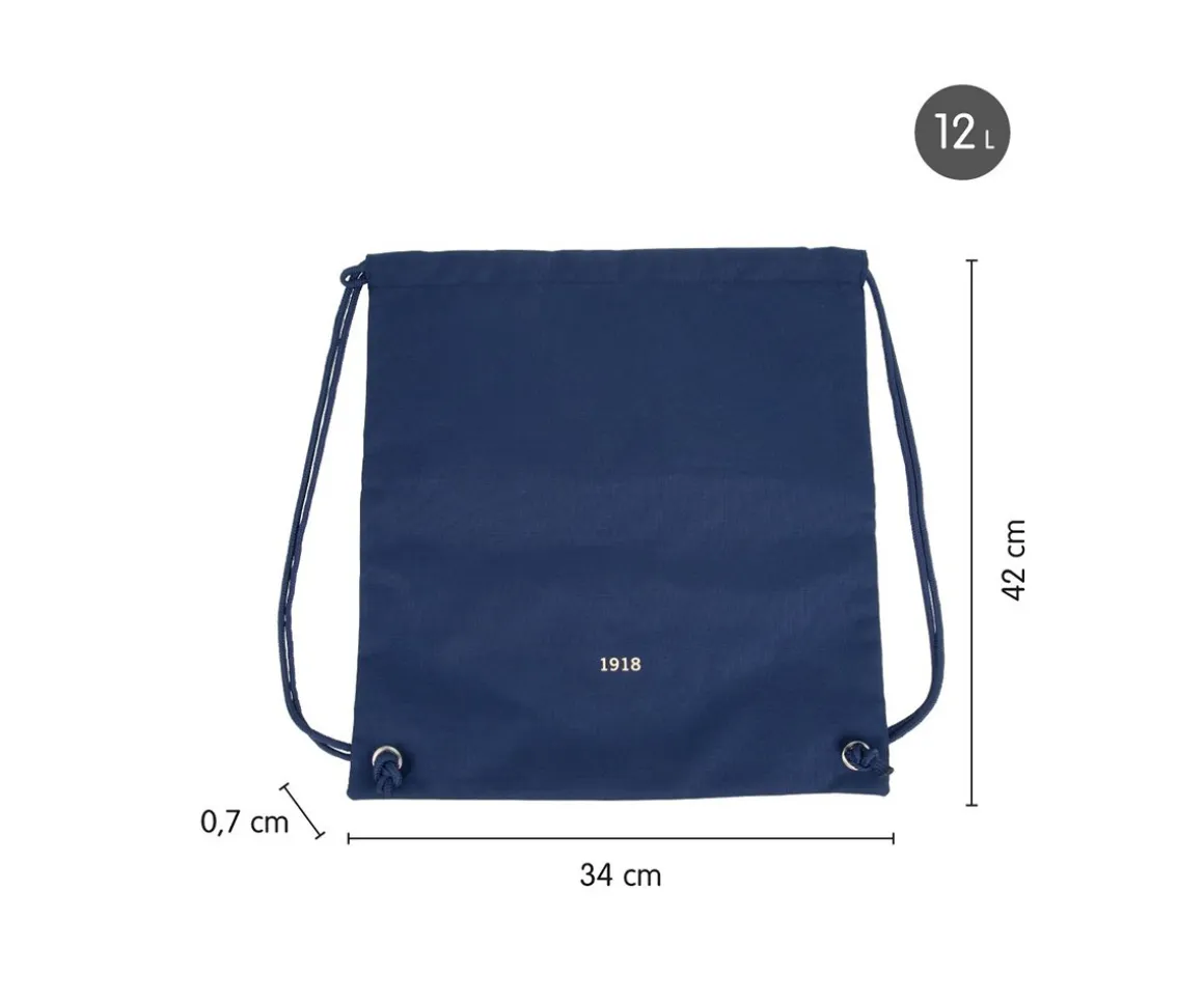 Mochila Saco Personalizable Colección 430 Since 1918 Azul Marino