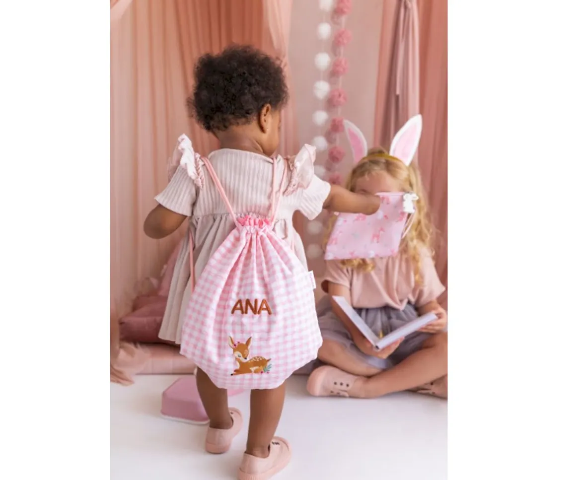 Mochila Saco Sweet Deer Personalizable