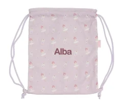 Mochila Saco Tela Ballet Personalizable