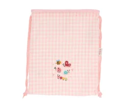 Mochila Saco Vichy Bugs Personalizable