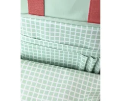 Mochila Scout Stripes Sage Personalizable