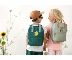 Mochila Square Mini Little Gang Light Khaki