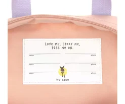 Mochila Square Mini Little Gang Cherry Peach