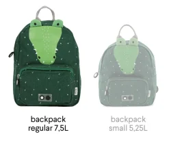 Mochila Trixie GRANDE Crocodile con Llavero Personalizado