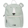 Mochila Trixie GRANDE Mr. Polar Bear con Llavero Personalizado