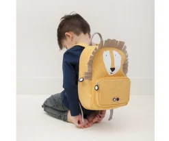 Mochila Trixie GRANDE Mr. Lion con Llavero Personalizado