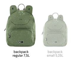 Mochila Trixie GRANDE Mr. Frog con Llavero Personalizado