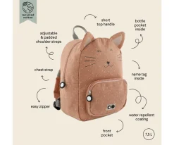 Mochila Trixie GRANDE Mrs. Cat Personalizable