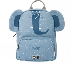 Mochila Trixie GRANDE Mrs. Elephant Personalizable
