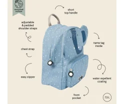Mochila Trixie GRANDE Mrs. Elephant Personalizable