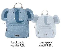 Mochila Trixie GRANDE Mrs. Elephant Personalizable