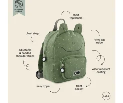 Mochila Trixie PEQUEÑA Mr. Frog Personalizable