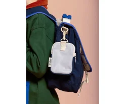 Monedero Infantil Billy Navy-Gris Metalizado