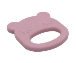Mordedor Silicona Oso Dusty Rose