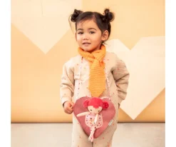 Muñeca Aline con Bolso de Corazón