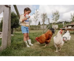 Muñeca Blandita Rosa Granjera