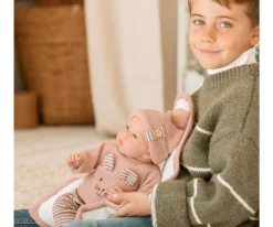 Muñeca con Peso Elegance Andie Rosa con Manta