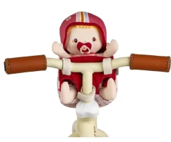 Muñeca de Tela Lena y Asiento de Bicicleta