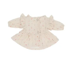 Muñeco Helena con Vestido y Gorrito White Flowers