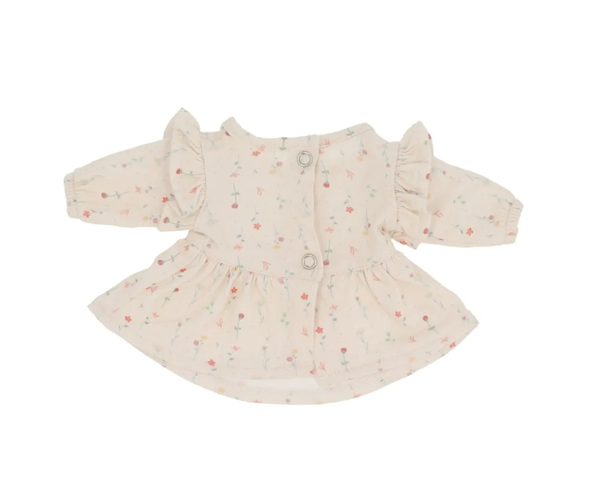 Muñeco Helena con Vestido y Gorrito White Flowers