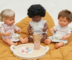 Muñeco Síndrome Down Caucásico 38cm