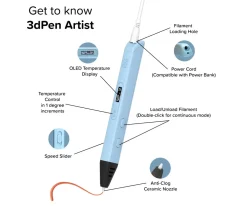 My First 3D Pen Artist Blue