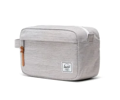 Neceser Chapter Travel Kit Light Grey Crosshatch